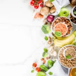 Vários legumes e verduras