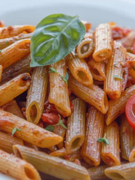 Macarrão com Molho de Tomate Caseiro
