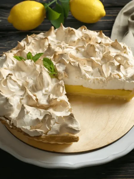 Torta de Limão com Merengue