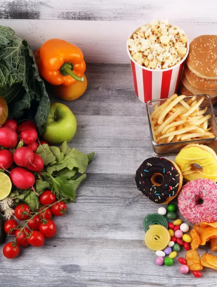 Troca de alimentos para saudáveis