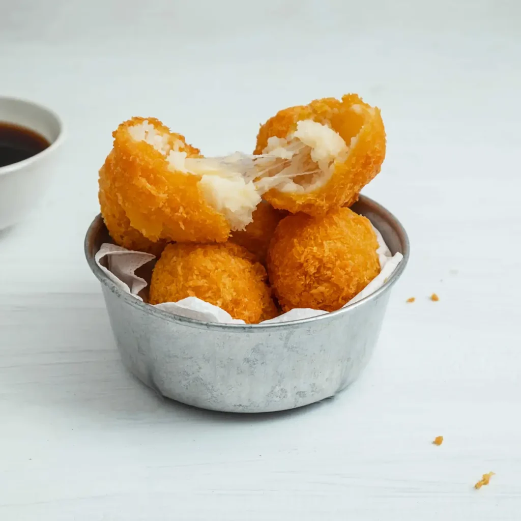 Bolinho de queijo na airfryer