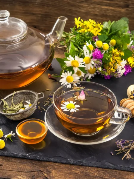 Chá de Camomila com Mel