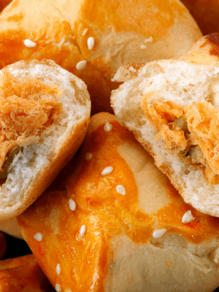 Esfirra fechada na airfryer