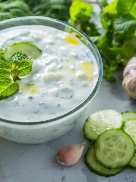 Molho de Iogurte com Hortelã