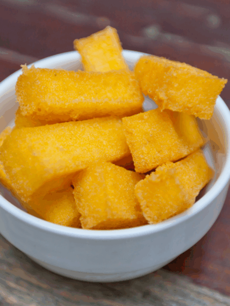 Polenta frita na airfryer