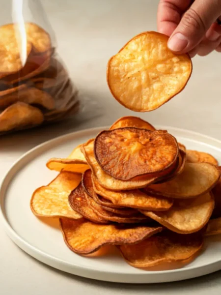 Chips de batata doce