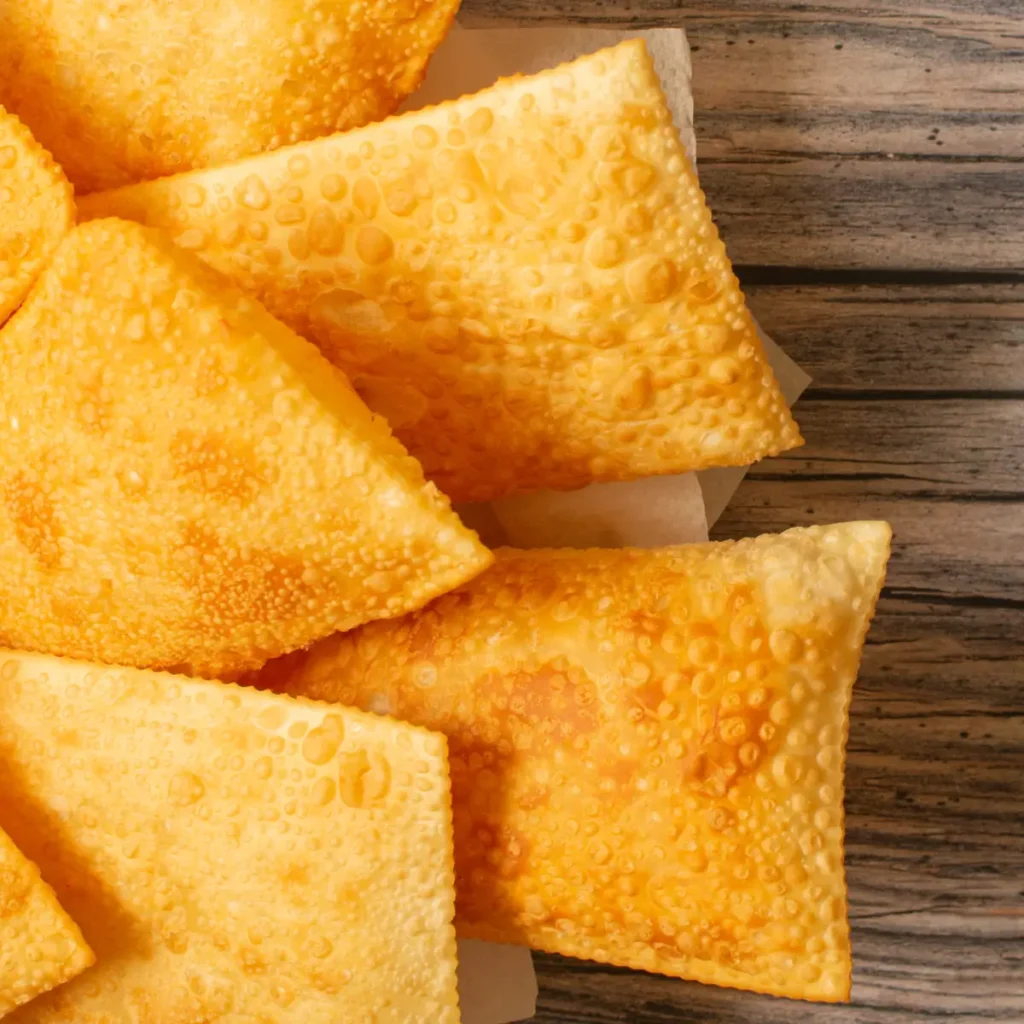 Pastel de frango na airfryer