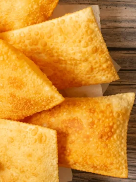 Pastel de frango na airfryer