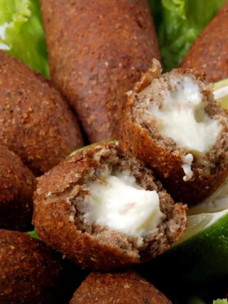 Quibe recheado na airfryer